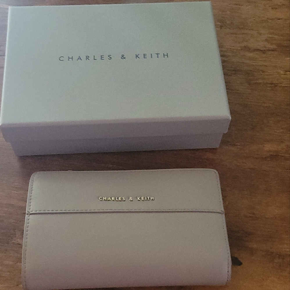 Charles Keith wallet with box